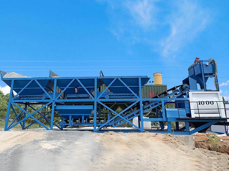 YHZS50F Mobile Concrete Plant