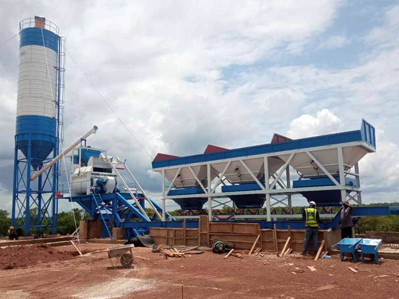 Mobile Concrete Plant In Ghana