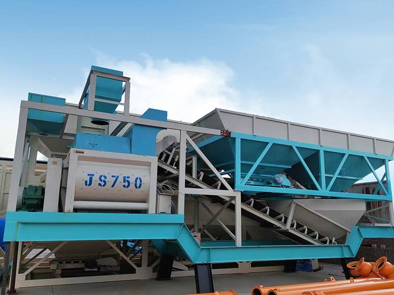 YHZS35F Mobile Concrete Plant