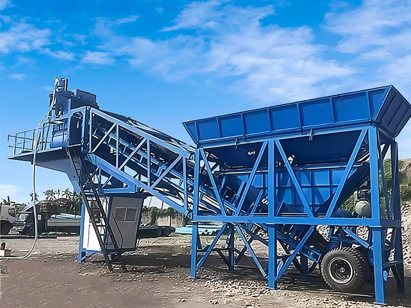 YHZS35 Mobile Concrete Plant