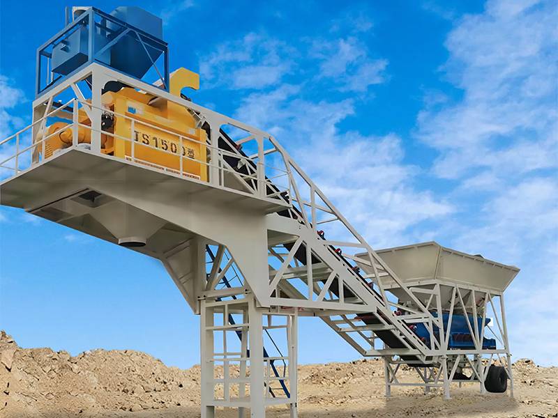 YHZS75 Mobile Concrete Plant