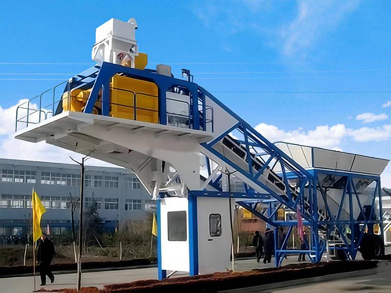 YHZS50 Mobile Concrete Plant