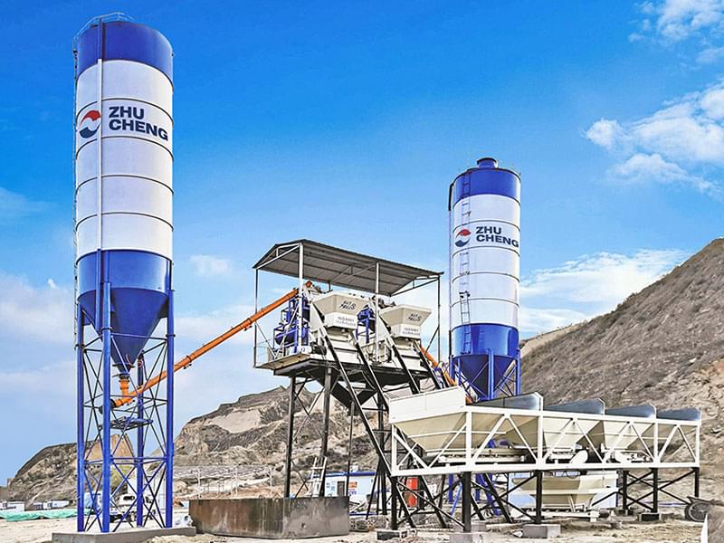 HZS75 Concrete Batching Plant