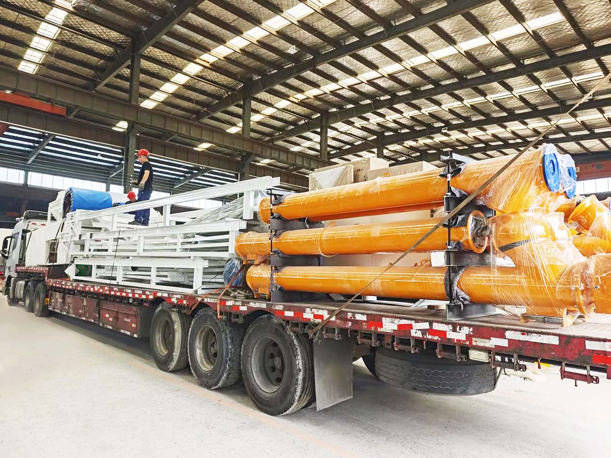 120m³/h Concrete Batching Plant to Kyrgyzstan
