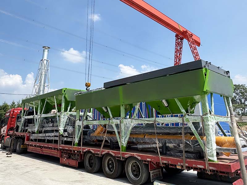 HZS90 Concrete Plant to North Korea