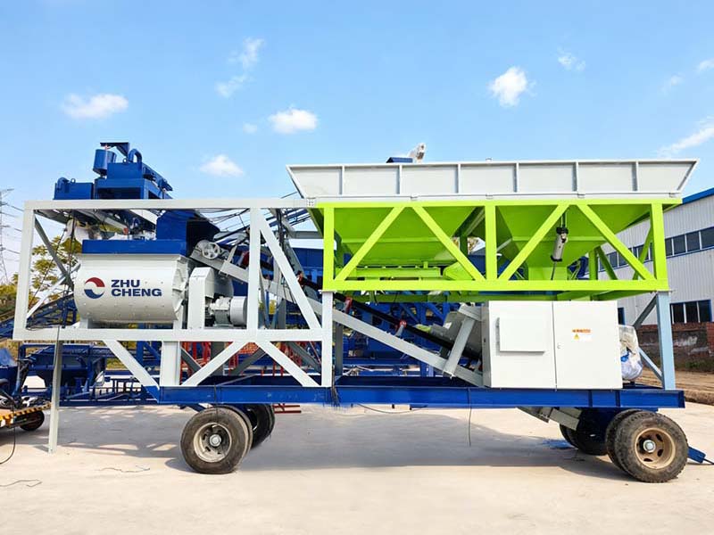 YHZS25 Mobile Concrete Plant