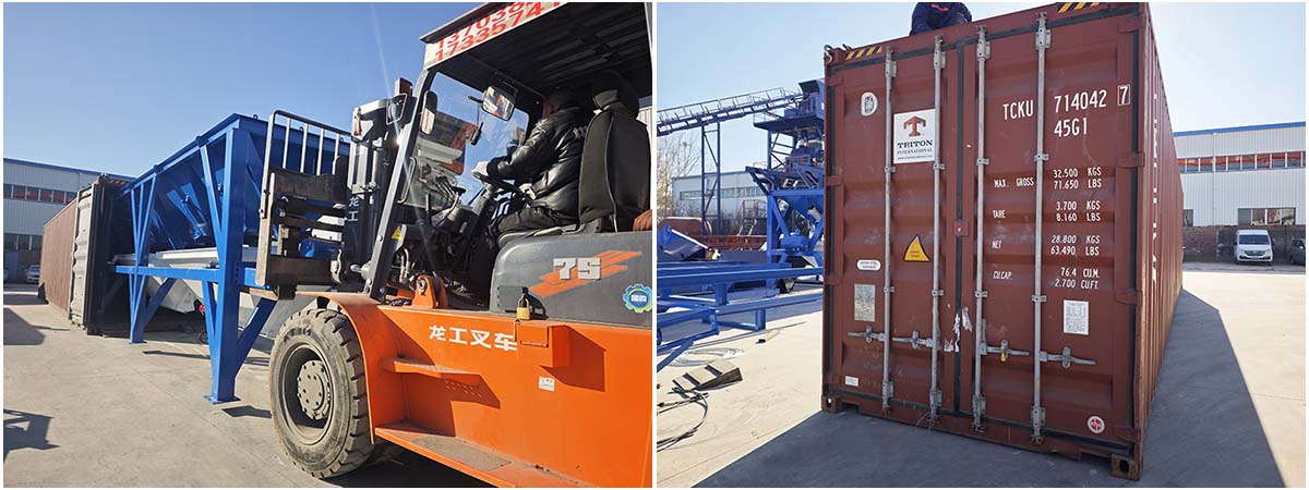 HZS180 Concrete Batching Plant to Egypt