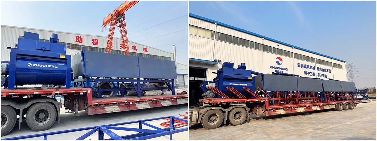 120m³/h RMC Batching Plant to Mongolia