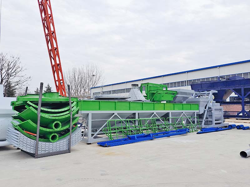 The 17th HZS50 Concrete Plant to Uzbekistan