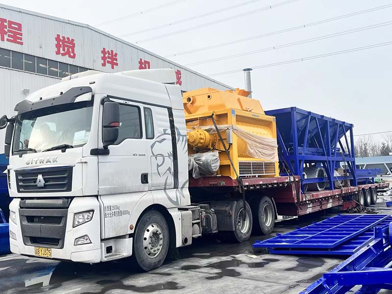 180m³/h Concrete Batching Plant to Liaoning