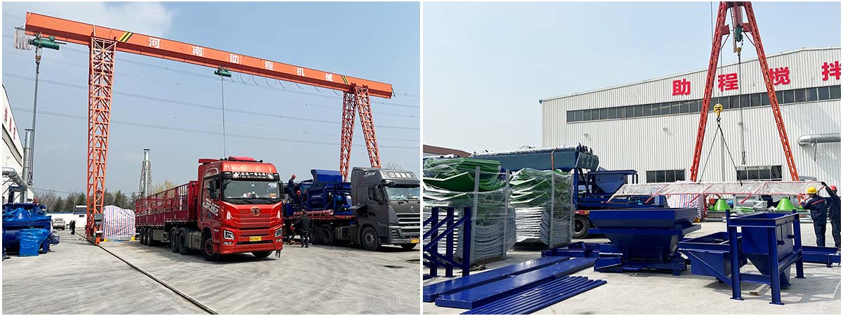 HZS60 Concrete Batching Plant to Mongolia