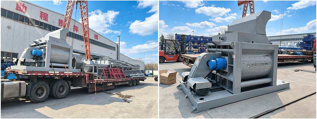 YHZS60 Mobile Concrete Batching Plant to Kazakhstan