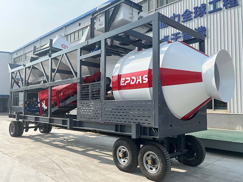 Advantages of Mobile Drum Concrete Batching Plant