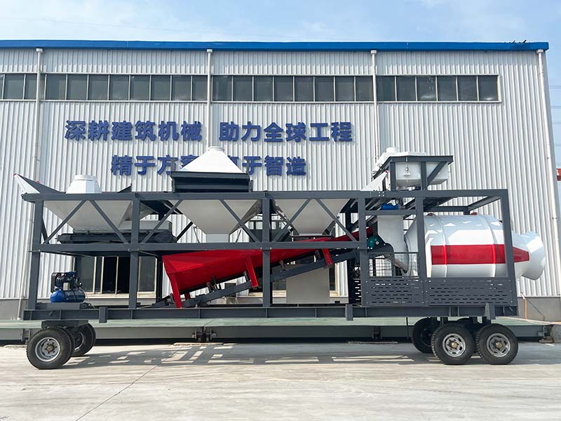 YHZM50 Mobile Concrete Plant